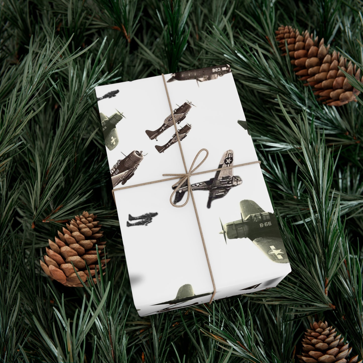 Vintage Airplane Gift Wrap Paper - Perfect for Aviation Enthusiasts and Special Occasions